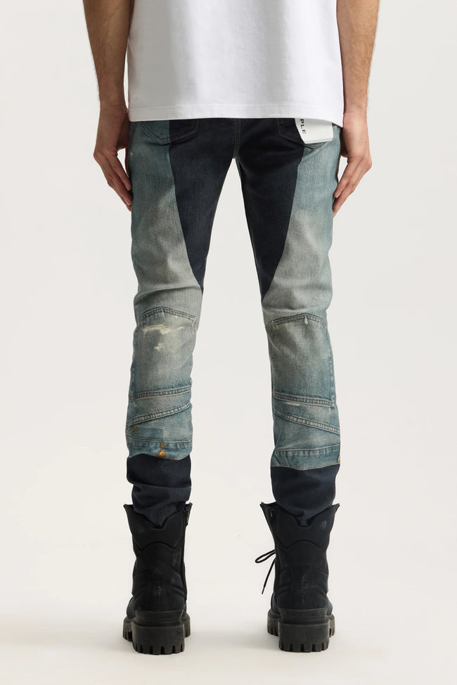 Purple Brand P001-UDBS Skinny Jeans - AOP