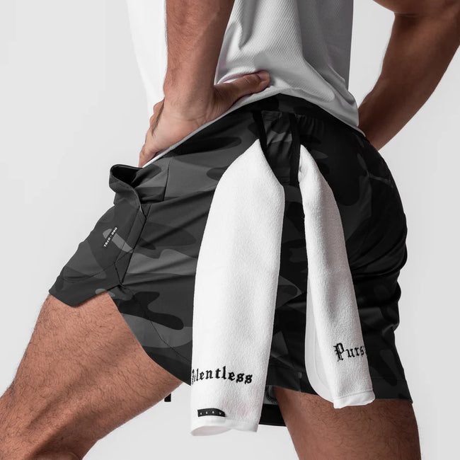 ASRV TETRA-LITE® 5" Lineless Wings Shorts - Black/Camo