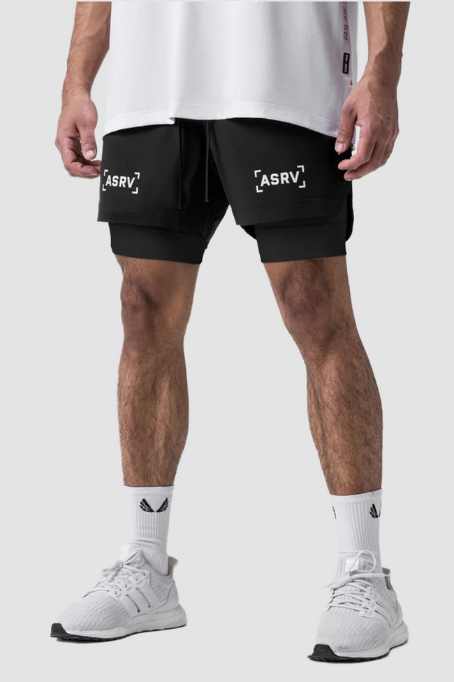 ASRV TETRA-LITE® 5" Liner Bracket Shorts - Black