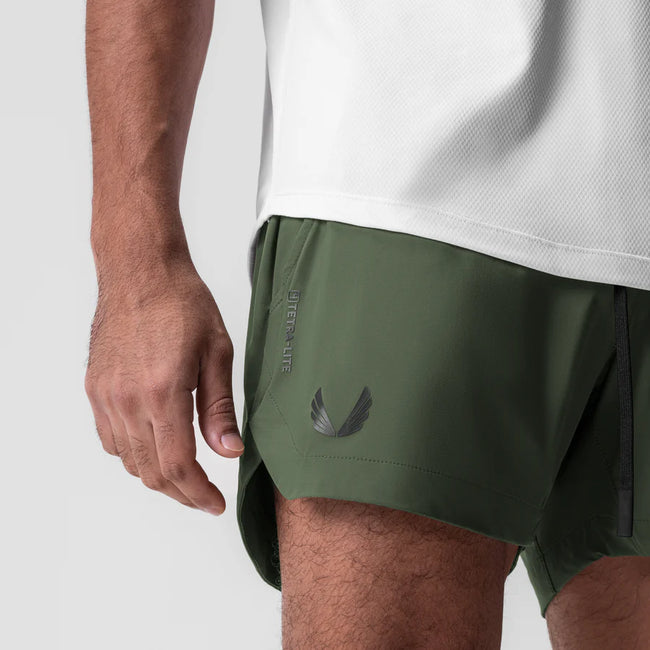 ASRV TETRA-LITE® 5" Lineless Wings Shorts - Olive
