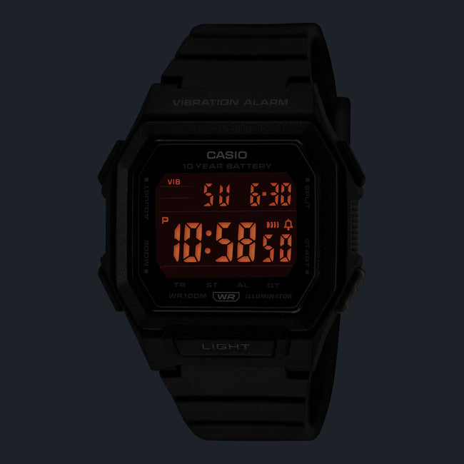 Casio W738H-1BV Watch - Black