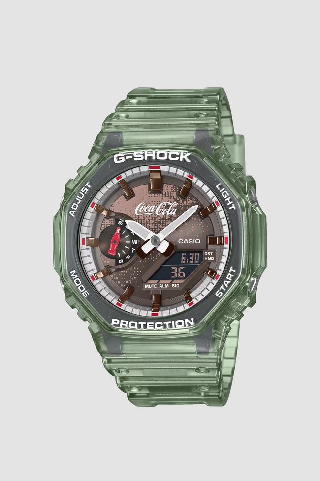 G-Shock Coca-Cola® GA2100CC-3A Watch - Clear