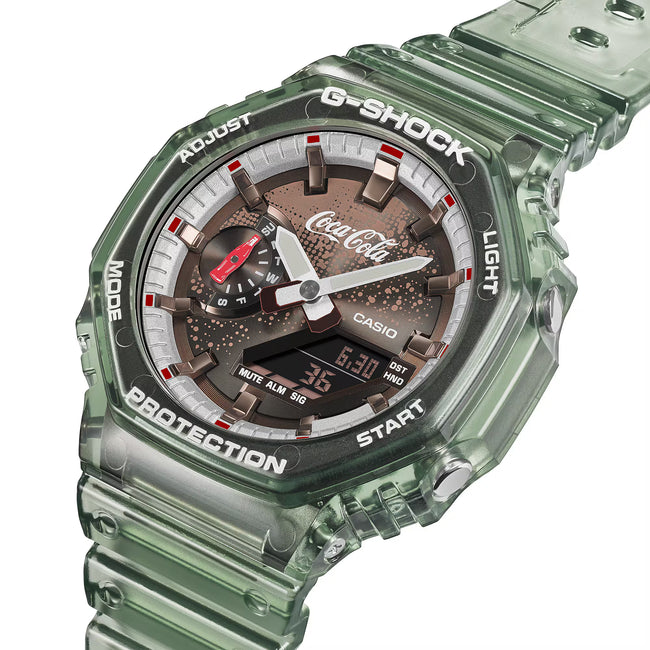 G-Shock Coca-Cola® GA2100CC-3A Watch - Clear