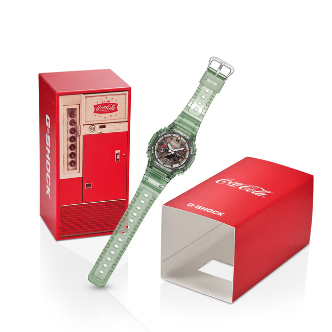 G-Shock Coca-Cola® GA2100CC-3A Watch - Clear