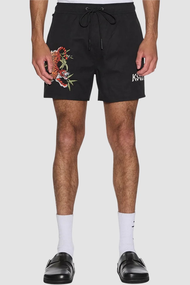 Ksubi Stay Up Board Shorts - Black