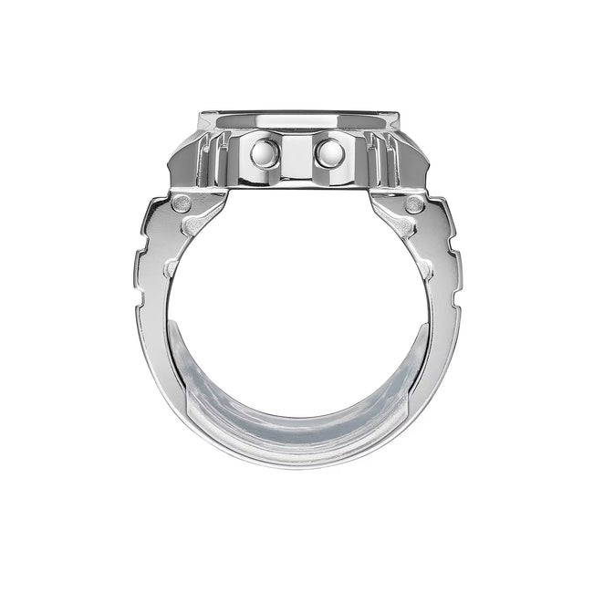 Casio CRW001-1 Ring Watch - Silver