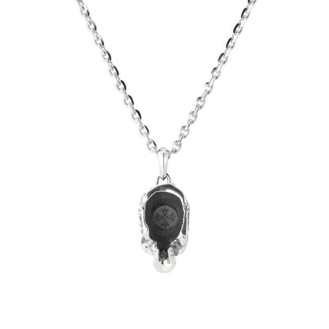 Emanuele Bicocchi Flourish Medium Skull - Silver
