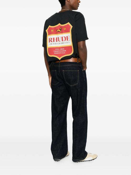 Rhude Filtaro Crest Tee - Vintage Black