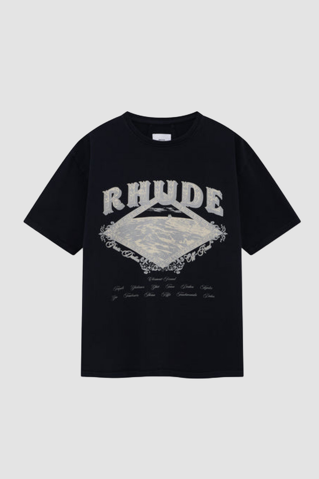 Rhude Dakar Convoy Tee - Vintage Black