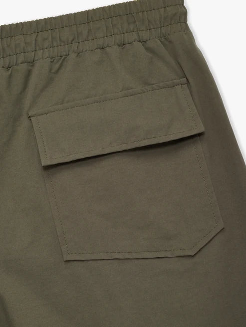 Rhude RH Logo Cotton Shorts - Taupe