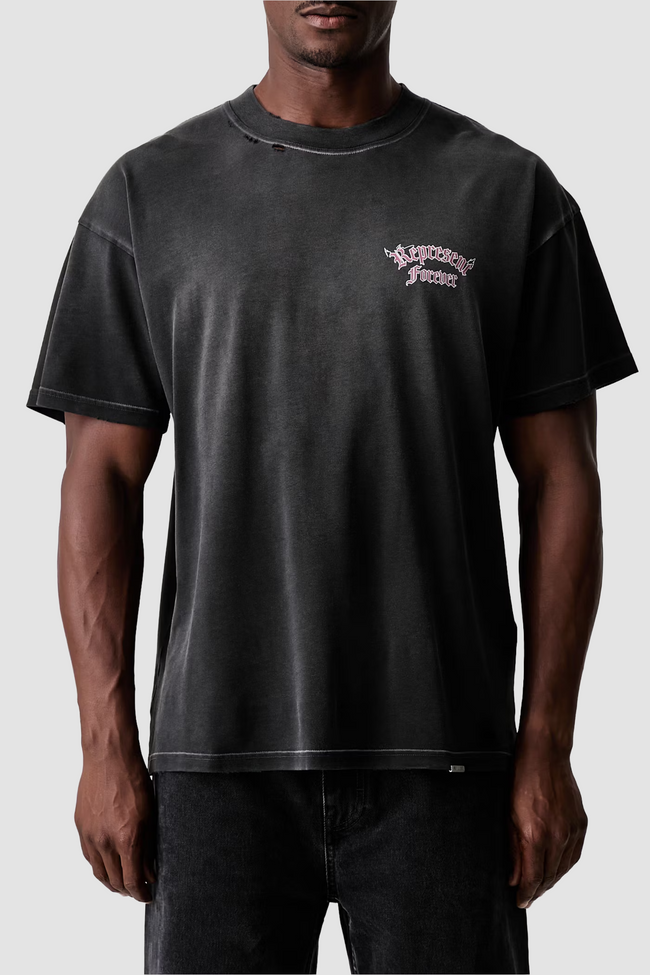Represent Duality Tee - Washed Black