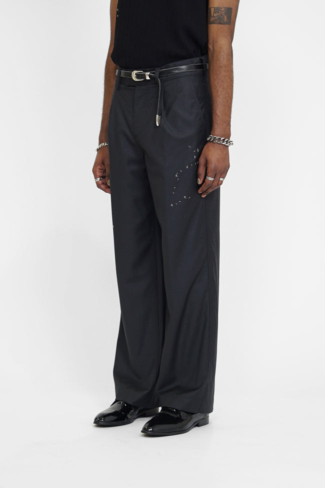 DOMREBEL Bully Wool Pants - Grey