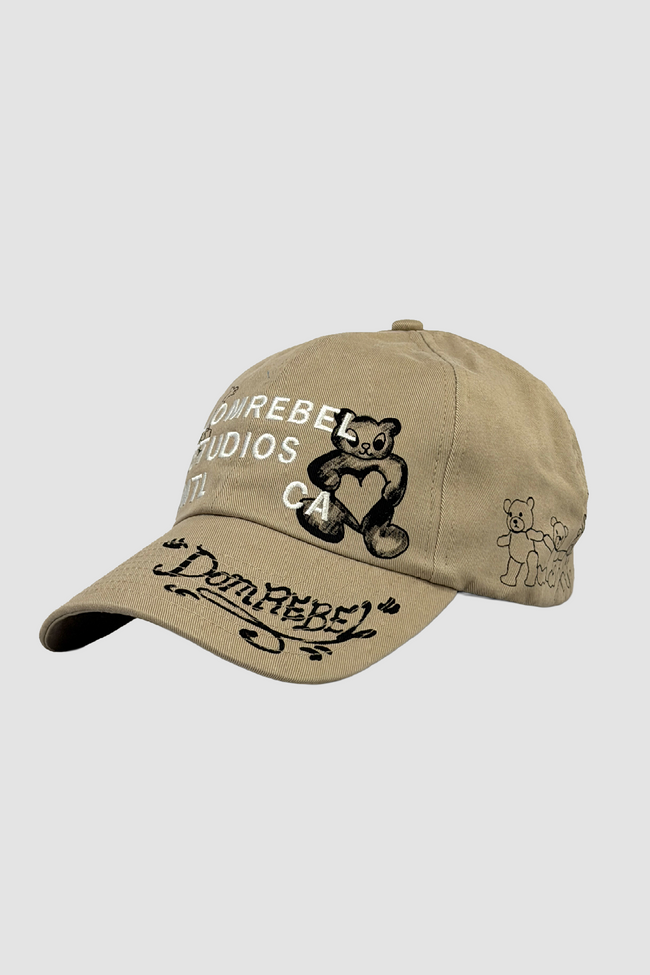 DOMREBEL Teddy Hat - Sand