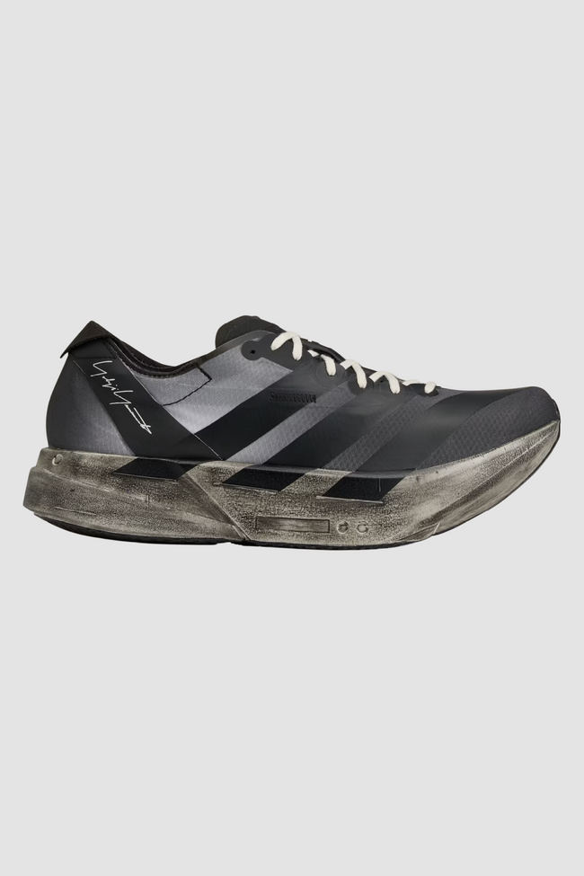 Y-3 Adios Pro 4 Sneakers - Black / Off White / Grey Five