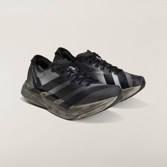 Y-3 Adios Pro 4 Sneakers - Black / Off White / Grey Five