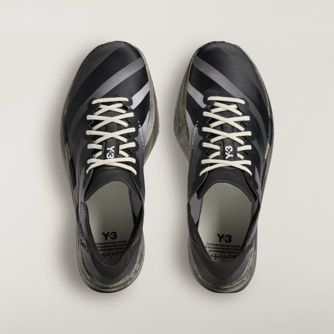 Y-3 Adios Pro 4 Sneakers - Black / Off White / Grey Five