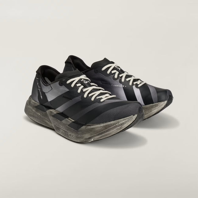 Y-3 Adios Pro 4 Sneakers - Black / Off White / Grey Five