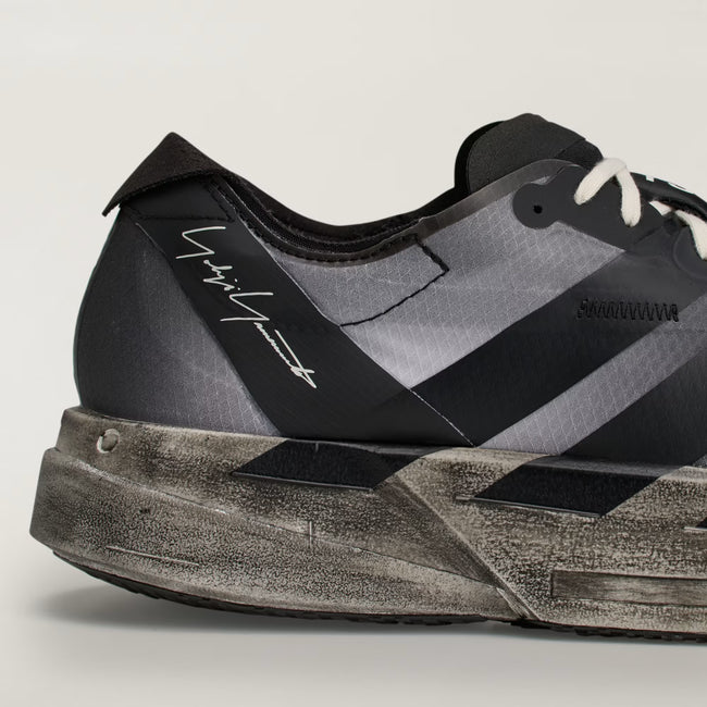 Y-3 Adios Pro 4 Sneakers - Black / Off White / Grey Five