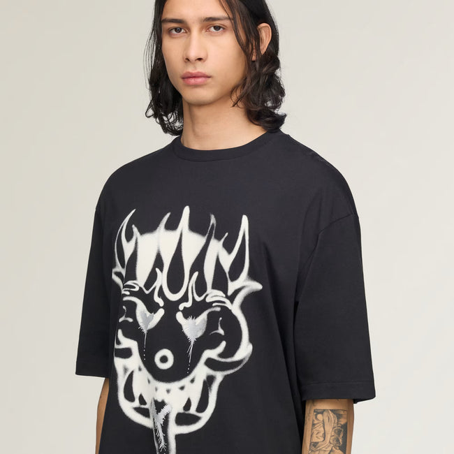 Y-3 Chito Graphic S/S Tee - Black
