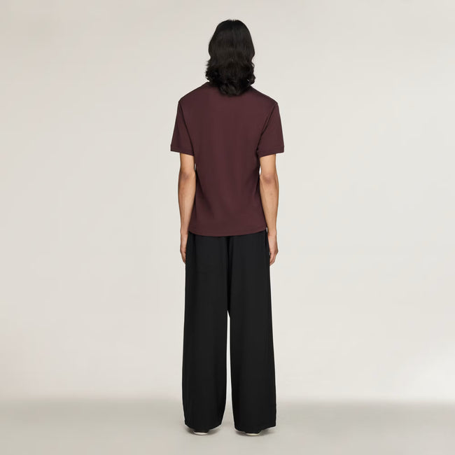 Y-3 Wool Straight Leg Pants - Black