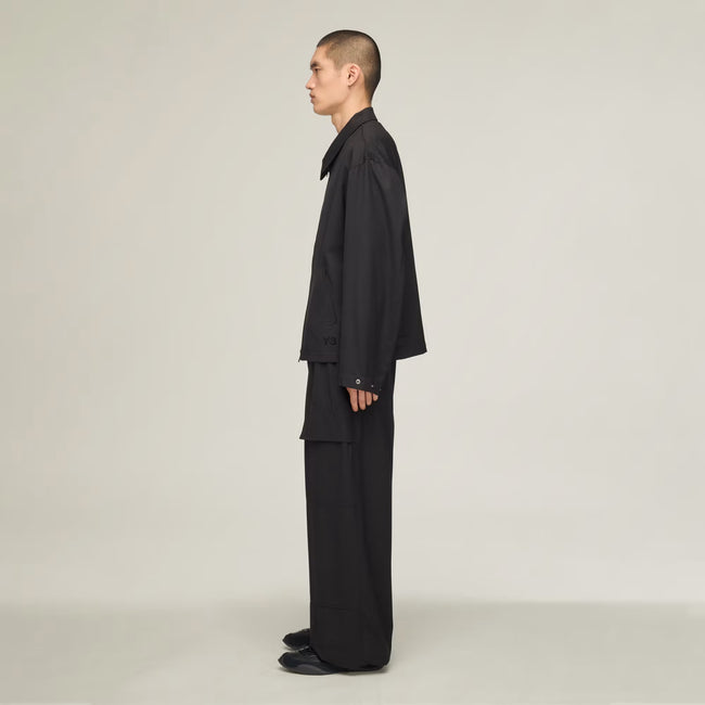 Y-3 Wool Tailored Blouson Jacket - Black