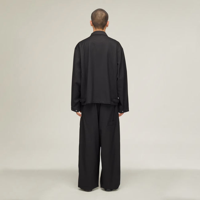 Y-3 Wool Tailored Blouson Jacket - Black