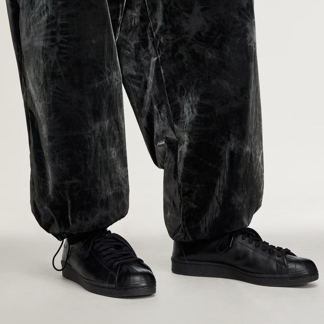 Y-3 Marbled Tapered Nylon Pants - Black