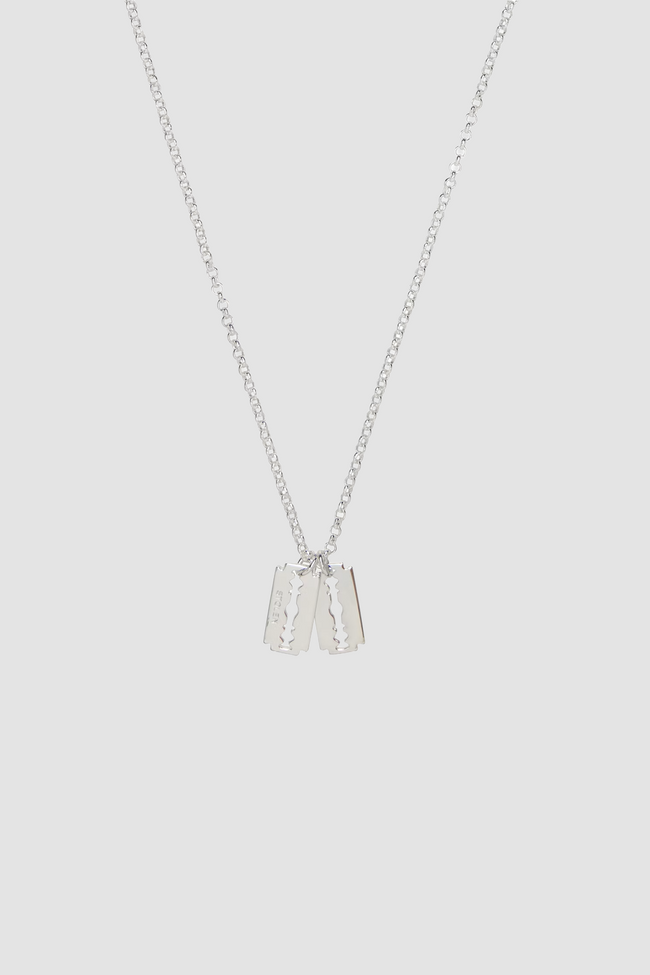 Stolen Girlfriends Club Stolen Razor Necklace - Silver