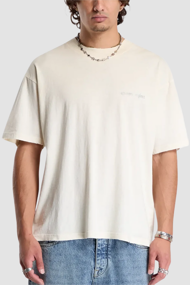 Represent Reverse Resent Tee - Flat White