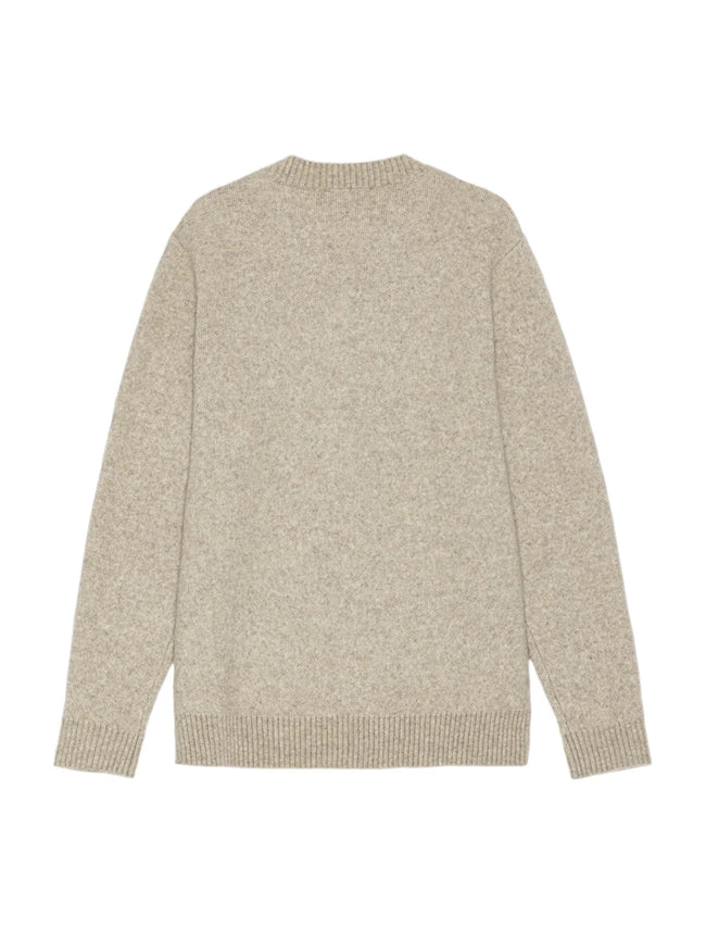 Les Deux Melange V-Neck Sweater - Light Sand