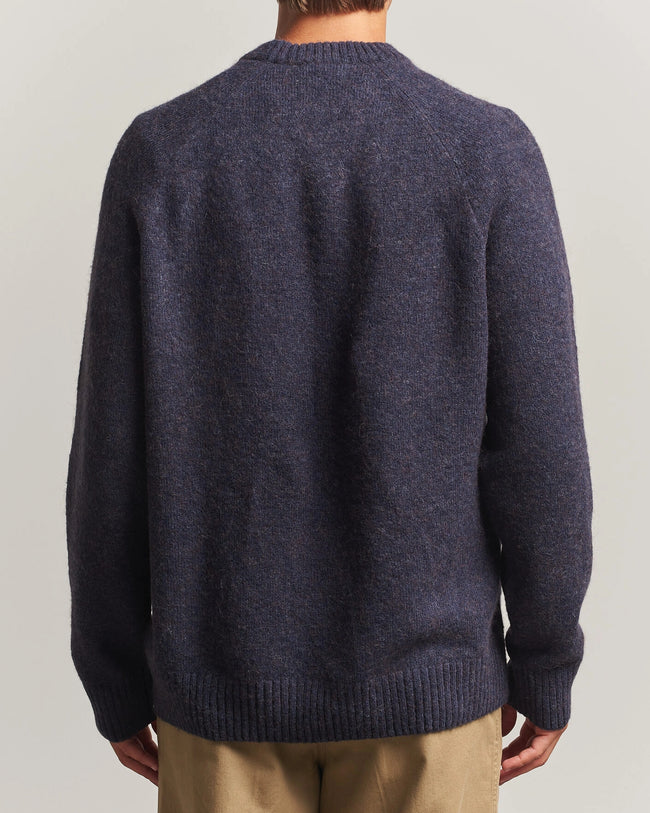 Les Deux Soft Roundneck Sweater - Navy