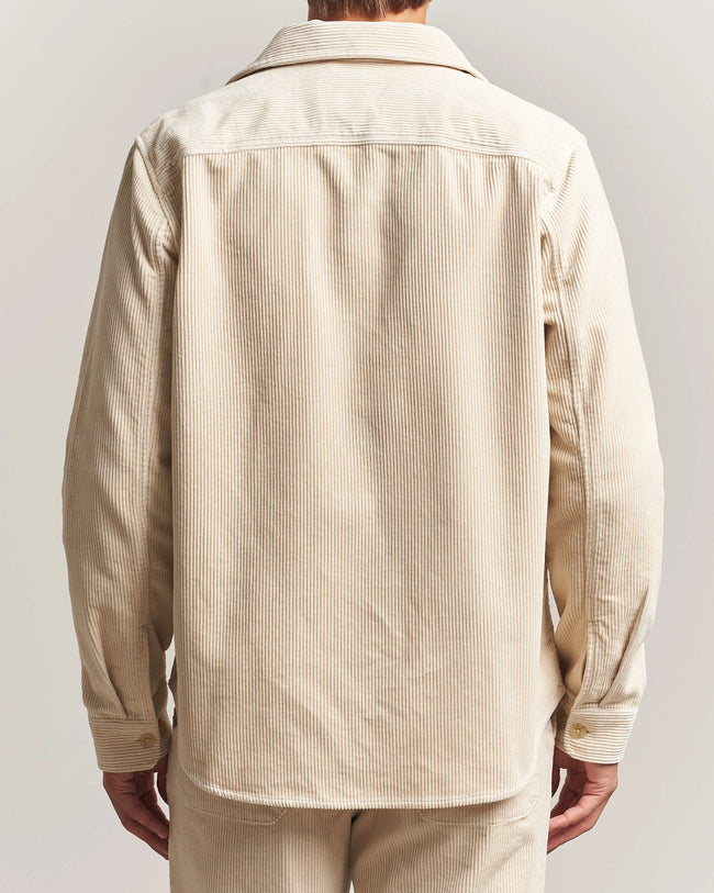 Les Deux Corduroy Overshirt - Ivory