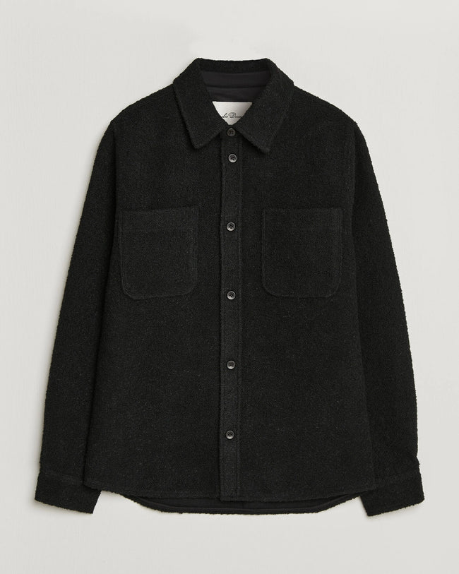 Les Deux Boucle Overshirt - Black