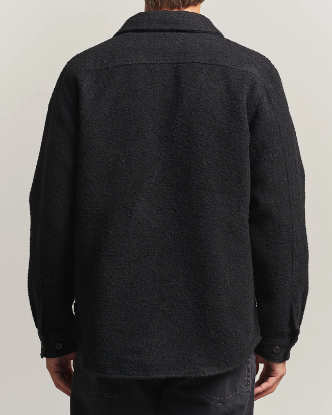 Les Deux Boucle Overshirt - Black