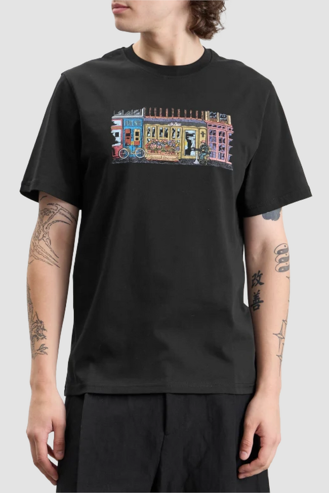 Les Deux Market T-Shirt - Black