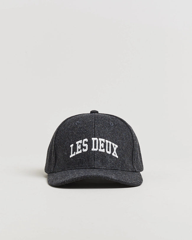 Les Deux College Baseball Cap - Asphalt