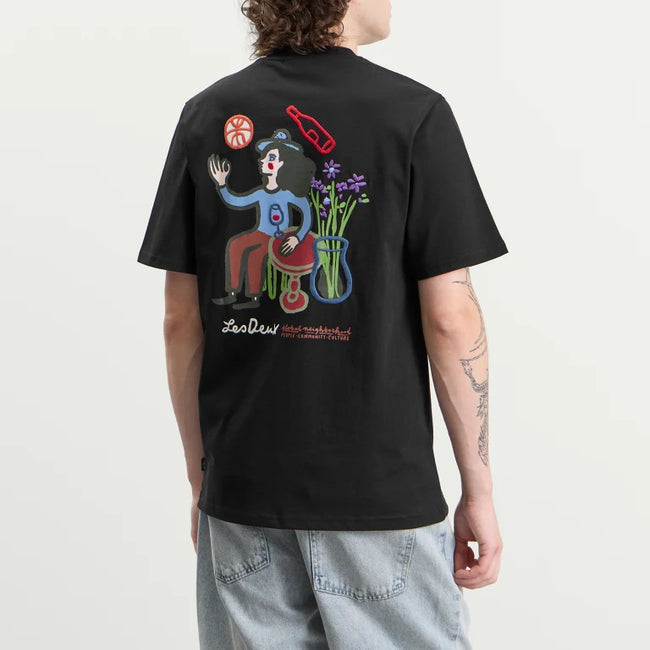 Les Deux Rural T-Shirt - Black