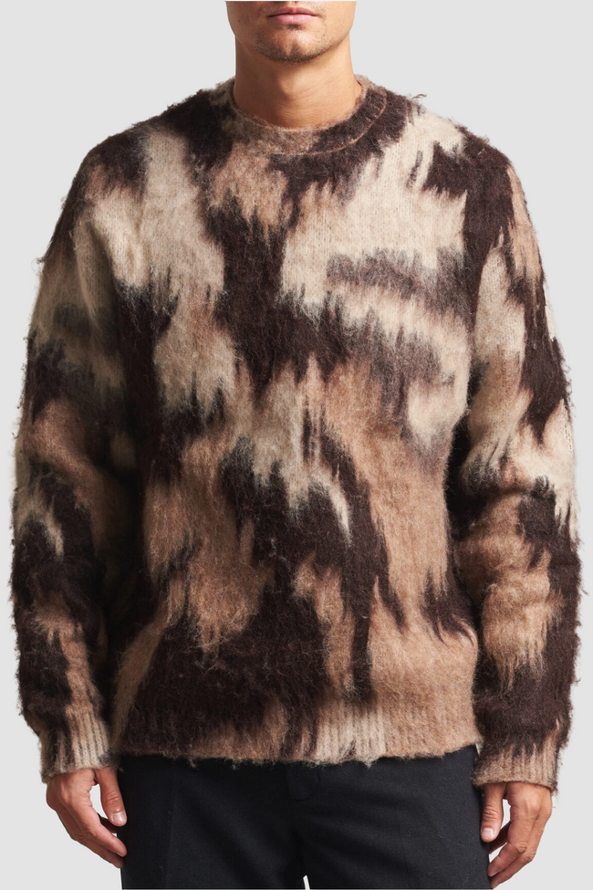 Les Deux Forrest Crewneck Sweater - Brown