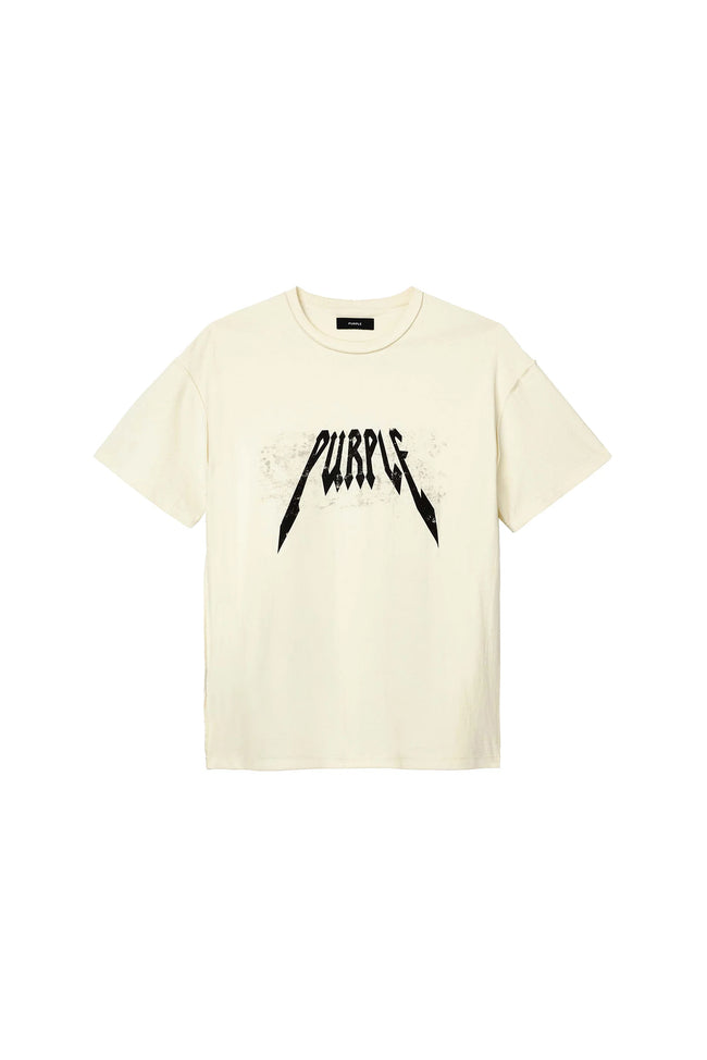Purple Brand P101-TCSP Textured Tee - White