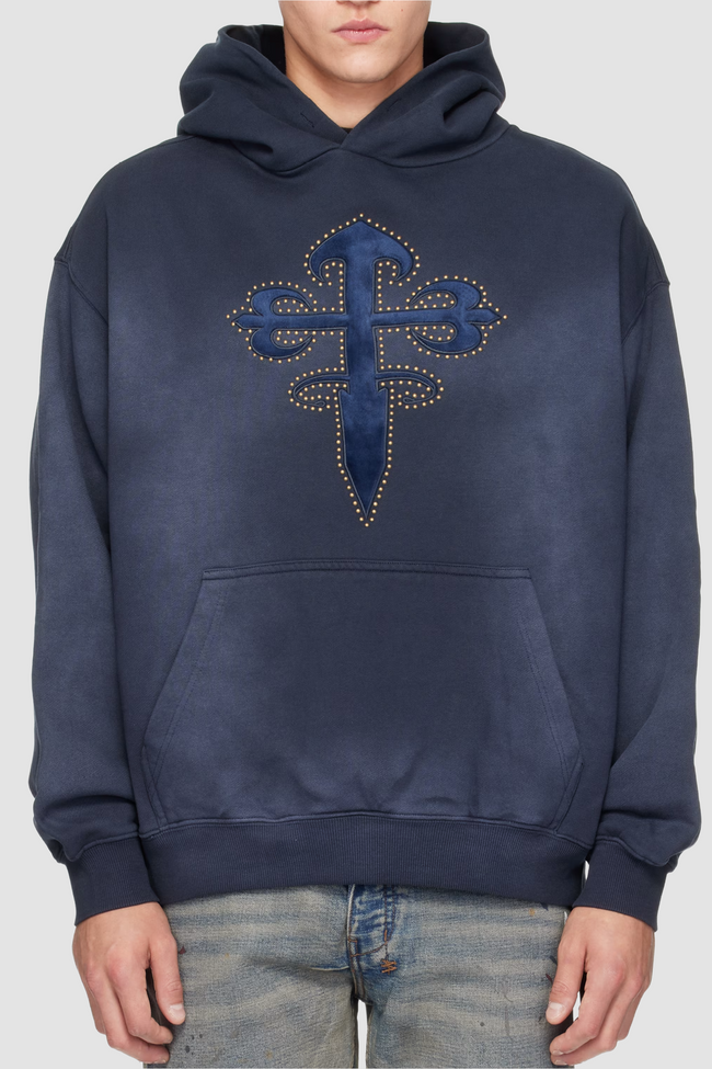 Ksubi Kaliba Ekcess Hoodie - Navy