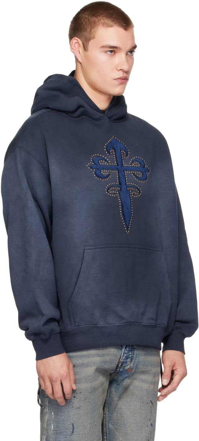 Ksubi Kaliba Ekcess Hoodie - Navy