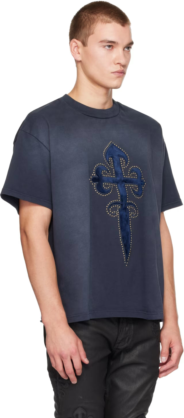 Ksubi Kaliba Ekcess SS Tee - Navy