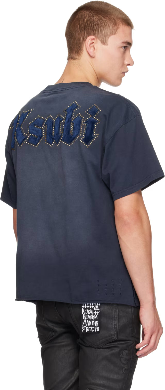 Ksubi Kaliba Ekcess SS Tee - Navy