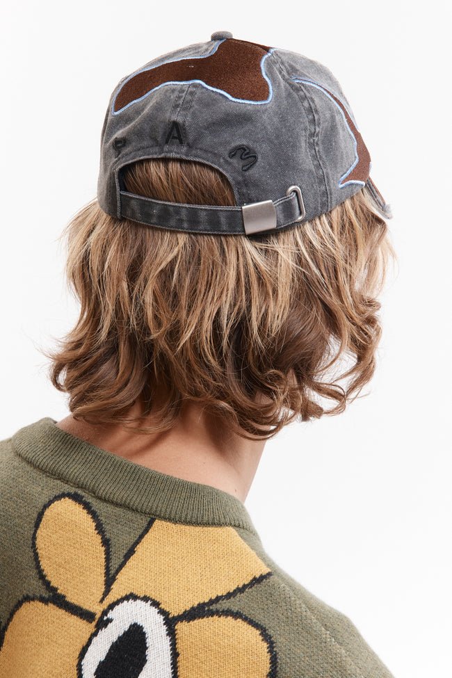 P.A.M Outline Logo Cap - Black