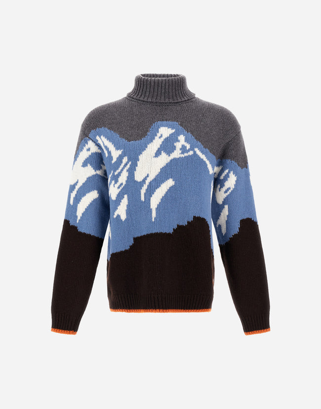 Herno Alpine Jaquard Sweater - Multi