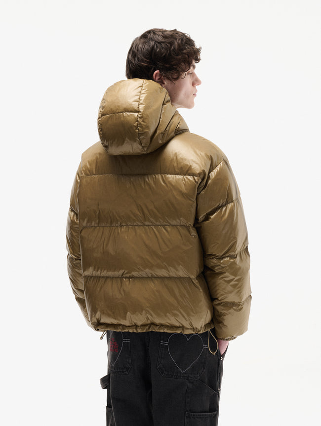 Carne Bollente Mens Down Jacket Lovepuffer 2.0 - Brown