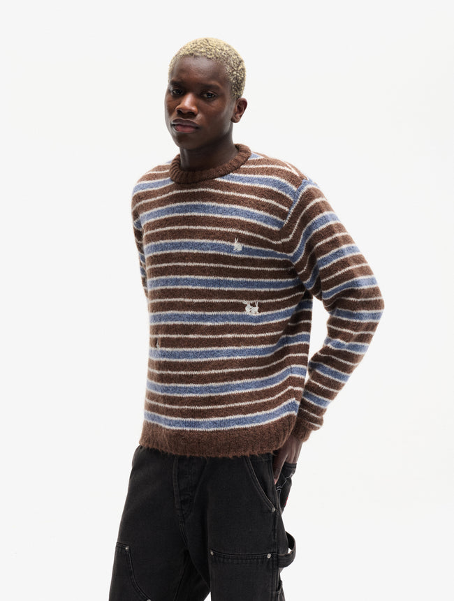 Carne Bollente Bunny Crossings Sweater - Brown