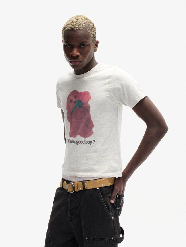 Carne Bollente Good Boys go to Heaven Tee - Grey