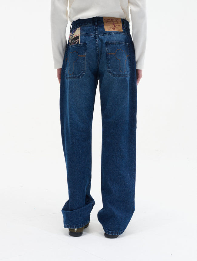 Carne Bollente The Panky Code Jeans - Blue