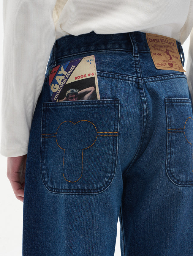 Carne Bollente The Panky Code Jeans - Blue